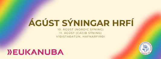 Ágústsýningar HRFÍ - dagskrá