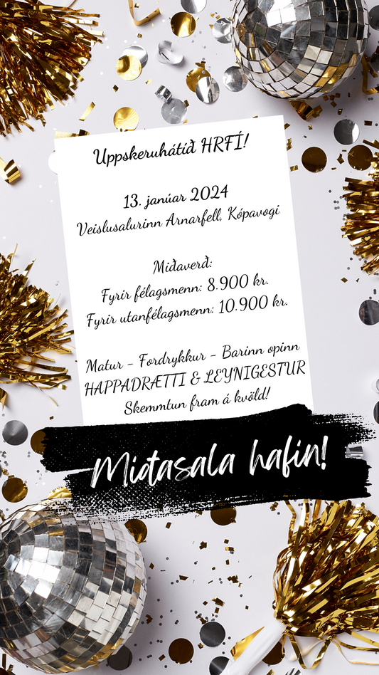 Uppskeruhátíð - Miðasala í fullum gangi