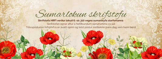 Sumarlokun skrifstofu dagana 6.-10. júlí