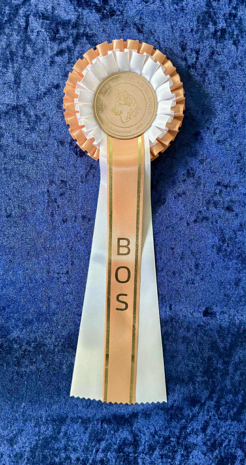 BOS fölbleik/hvít