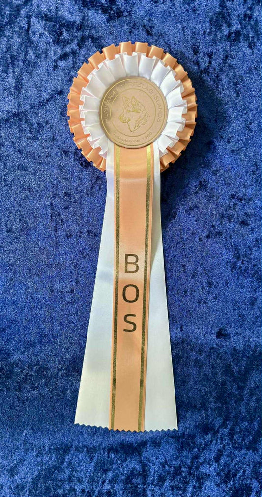 BOS fölbleik/hvít